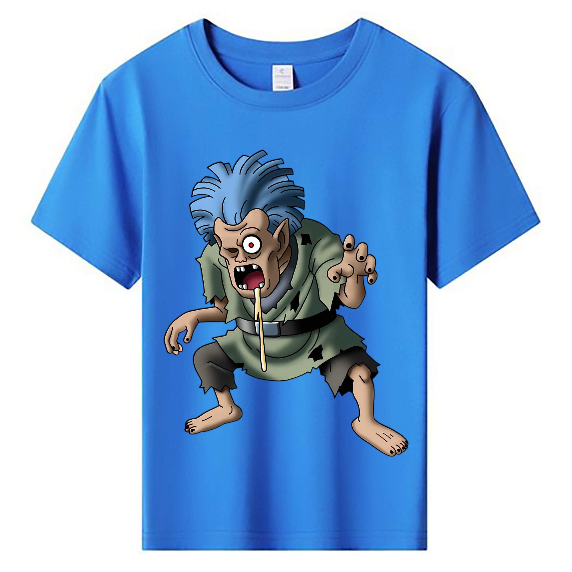 （画像用） ドラゴンクエスト Doragon Kuesuto Dragon Quest 綿100％キッズTシャツ（フロントプリント）